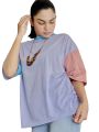 Drop Shoulder Oversized Multi Color T Shirt | GM164. 