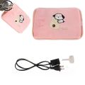 hot pack Reusable Electric Hot Water Bag Warmer Heat Pack Cute Rechargeable Safety Rabbit Fur Reusable Hot Water Bottle US/EU Plug HandFirst Aid Kits. 