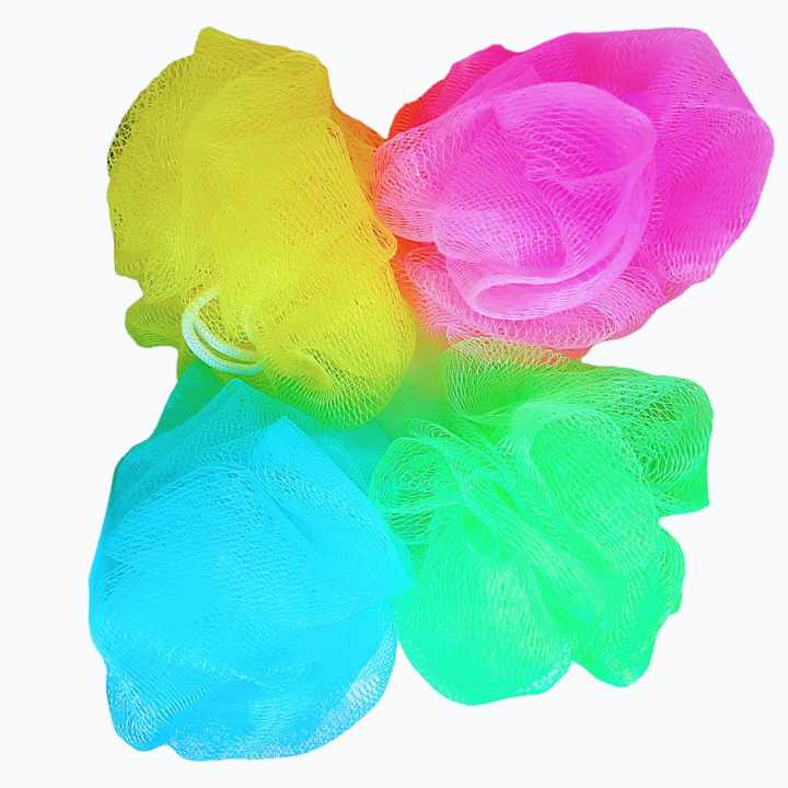 Soft Bath Sponge Fluffy Puffy Loofah