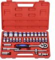 32PCS 1/2'' DR Box Socket Set Box Spanner Set Wrench Tools Set. 