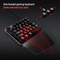 Gaming Keyboard One handed Mechanical Portable Mini Gaming Keypad Game Controller. 