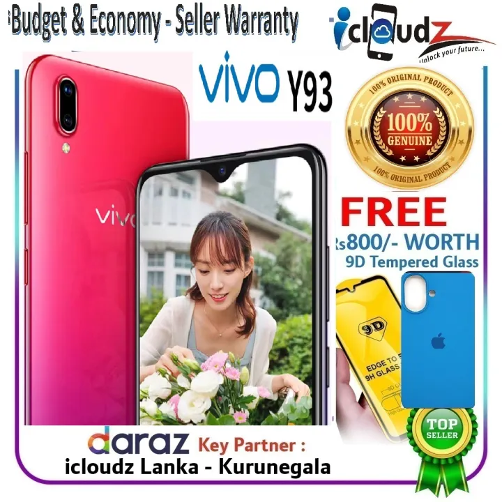 Vivo Y93 Mediatek 6GB RAM 128GB ROM 4030mAh Battery - ( Free Tempared ...