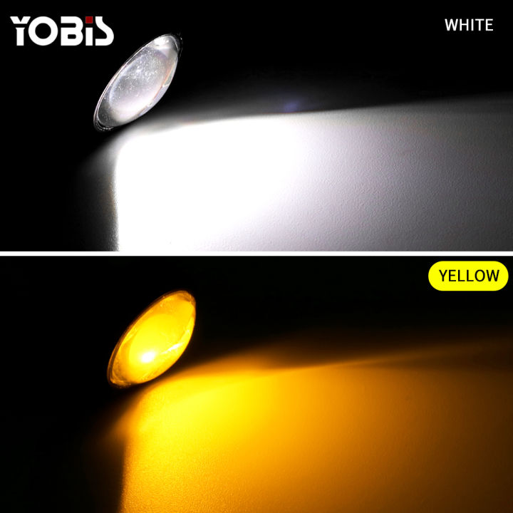 Dual%20Color%20Day%20Time%20Running%20Light%20Parking%20Light%20&%20Turn%20Signal%20Lamp%20DC%2012V%20Eagle%20Eye%20/%20Pair%20-%20Image%206