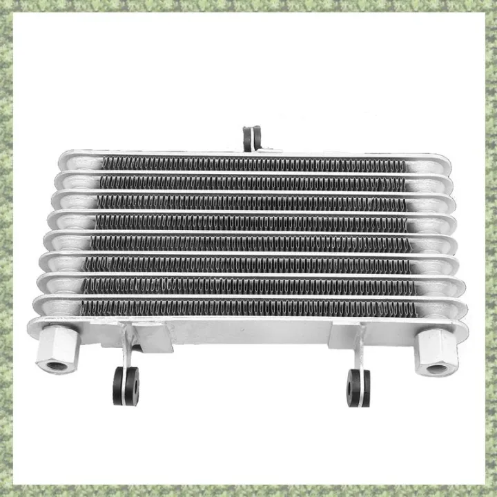 Ktteay Aluminum Motorcycle Engine 8 Row Cooling Radiator for 125CC ...