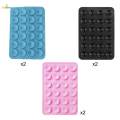 2x Silicone Suction Phone Case Adhesive Mount Handsfree Easy to Use Home Phone Holders for Bedroom. 