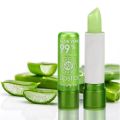 Kiss Beauty Aloe Vera Moisturizing Lip Balm Water Embellish Soothe Color Lipstick 1.8g. 