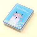Quicksand production square mirror cute girl cartoon double-sided mirror portable makeup mirror home decoration accessories. 