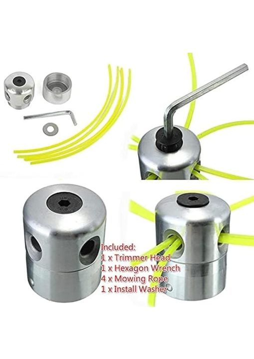 Aluminium%20Trimmer%20Head%20with%204%20Line%20for%20Grass%20Trimmer%20Bobbin%20(Brush%20Cutter)%20-%20Image%204