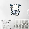 1/4/8Pcs Sanrios Creative Funny Toilet Deodorant Stickers Kuromi Cinnamoroll Shaped Refrigerator Bathroom Fragrance Remove Odor Sticker. 
