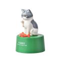 Cute Cat Shape Mechanical Spring Timer Visual Timer Kitchen Timer. 