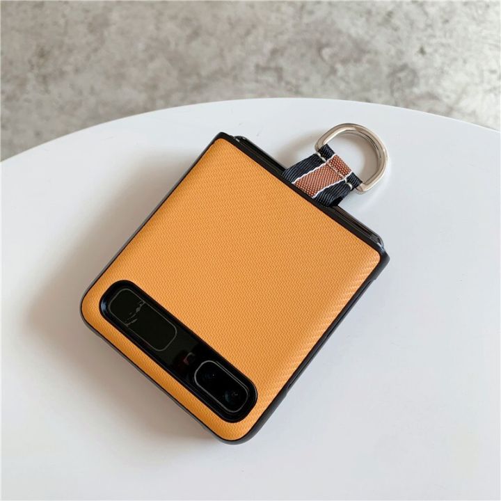 Ring%20Case%20For%20Samsung%20Galaxy%20Z%20Flip%20Cover%20Caon%20Fiber%20Lychee%20Pattern%20Finger%20Ring%20Buckle%20Holder%20Hard%20PC%20Shell%20For%20ZFlip%20Fashion%20-%20Image%206