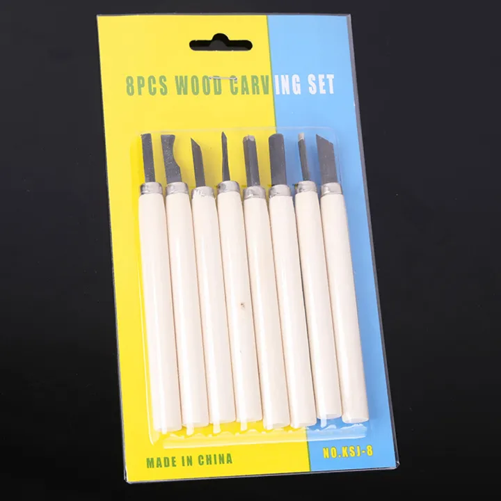 5/6/8/10/12Pcs%20Wood%20Carving%20Chisel%20Sculpting%20Gouges%20Woodworking%20Tools%20Set%20-%20Image%203