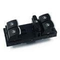【0504qicheneisijian11826】 VW Touran Tiguan B6 B7 CC Golf Mk5 MK6 Jetta III AMAROK Driver Window Controller Switch Chrome 5ND959857. 