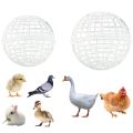 Horse Trampling Movable Chicken Balls Cage for Outside Portable Ventilated Chicken Ball Cage Round Hutch Backyard Farms. 