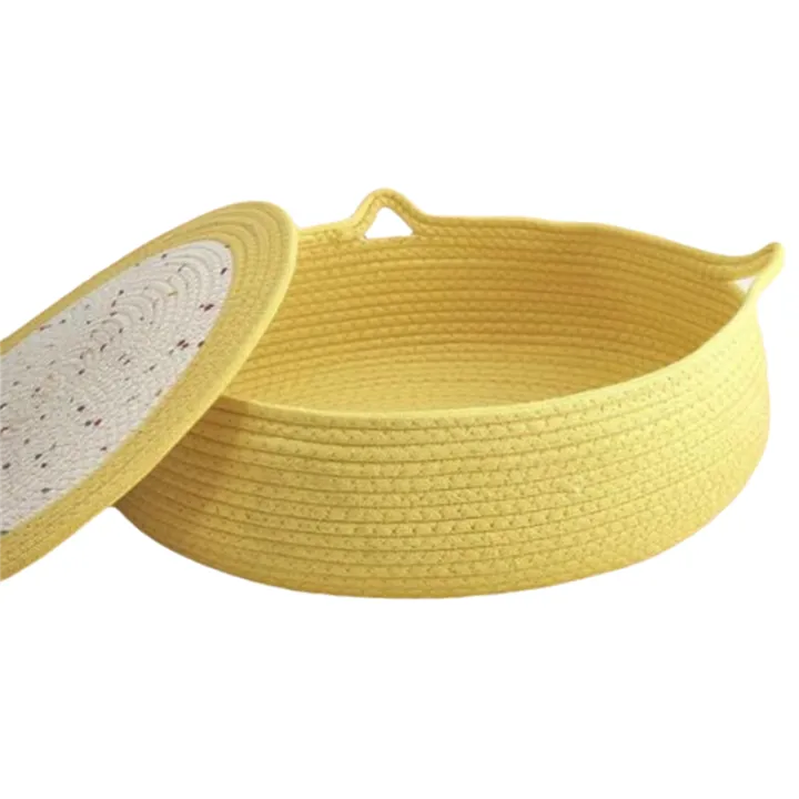 OYPFXMI%20Cat%20Kennel,%20Small%20Pet%20Round%20Cotton%20Rope%20Kennel,%20Small%20House,%20Easy%20to%20Clean%20Dog%20Kennel%20and%20Cat%20Kennel%20in%20Summer%20Pink%20-%20Image%202