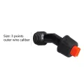 【ZOSR】1/5Pcs Knapsack Agricultural Electric Sprayer Nozzle Head PP Anti-aging Replacement Gardening Equipment for Yard Lawn. 