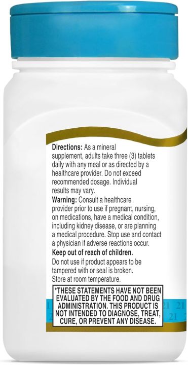 21st%20Century,%20Calcium%20Magnesium%20Zinc%20+%20D3,%2090%20Tablets%20-%20Image%204