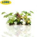 LONNGZHUAN Fish Tank Aquascape Ornaments, Plastic Fish Tank Decorations Simulation Plant Decoration, Environmentally Friendly Aquarium Accessories Artificial Water Plants Fish Tank. 