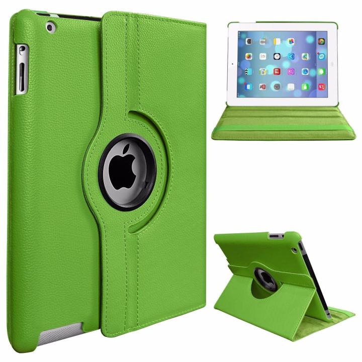 360 Degree Rotating Stand PU Leather Case Cover for Apple iPad2 iPad3 iPad4