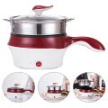 Multi-Function Portable Cooker – Non-Stick Electric Skillet Fry Pan & Rice Cooker. 
