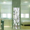 Sticker Mirror DIY Waterproof Sticker Wall Sticker Home Wall Stickers Tree Wall Stickers Mirror Wall Stickers. 
