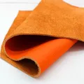 Natural Cow Skin Leather Pink/ Red/ Orange Leather Material Genuine Leather Wallet Accessories Frst Layer Cowhide Leather. 