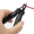 【StyleVoyager】3.5 Inch Diagonal Pliers Mini Wire Flush Cutter Mini 170 Oblique Cutting Pliers Wires Insulating Rubber Handle Model Pliers. 