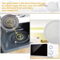 Microwave Plate Spare Durable Microwave Turntable Glass Plate. 