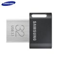 【32GB 】 100% Original Samsung FIT PLUS USB 3.1 Flash Drive Tiny 32G/64G/128G Memory Stick Flashdrive Device U Mini Usb Key. 