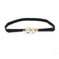 Hot Pearls Buckle Elastic Women Waist Belt Fashion Girls Dress Vintage Thin Belt for Jeans Skirt. 