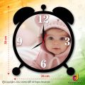 Customized Baby Photo Wall Clock, Birthday Gift ETC. 