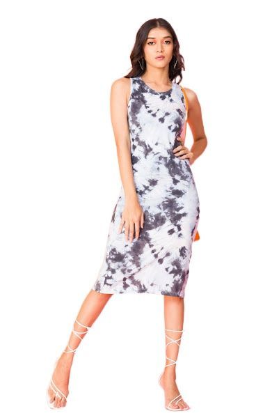 Women's Sleeveless T-Shirt Dress Casual Loose Mini Dress for Summer