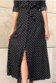 Polka Dot Dress For Women Casual Wear Trendy Fashion Style Perfect For Daily Wear. 