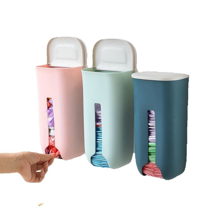 Plastic Bag Holder for Grocery Bags,Shopping bags - Wall Mount or On The Cabinet Kitchen Grocery Bag Dispenser/Storage/Organzier