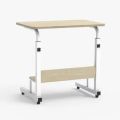 Side Table with Wheels, Laptop Table, Height Adjustable, Standing Desk, Laptop Stand, Computer Table, Mobile Side Table, Laptop Table for Bed, Laptop Table, Side Table, Standing. 