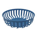 BREATHABLE PLASTIC ROUND FRUIT STORAGE BASKET - For Home Kitchen Dining Room Table. 