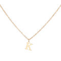 17KM Metal Vintage Gold Color A-Z Initial Letter Necklaces for Women Girls New 2023 Trendy Simple Pendant Necklace Chain Jewelry. 