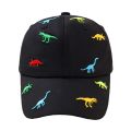 【hot】 New Cartoon Dinosaur Kids Baseball Cap Embroidery Children Girl Boy Sun Hat Spring Summer Outdoor Adjustable Beach Hat. 