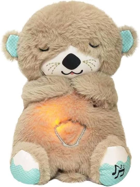breathing teddy bear