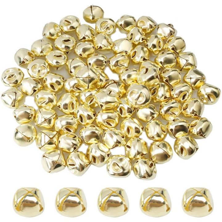 Maydahui 200 PCS Mini Jingle Bell 1/4 Inches Vintage 6mm