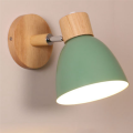 Nordic Modern Minimalist LED Wall Lamp Iron Decorative Lights for Bedroom Bedsides Aisle Restaurant Indoors Illumination Green. 