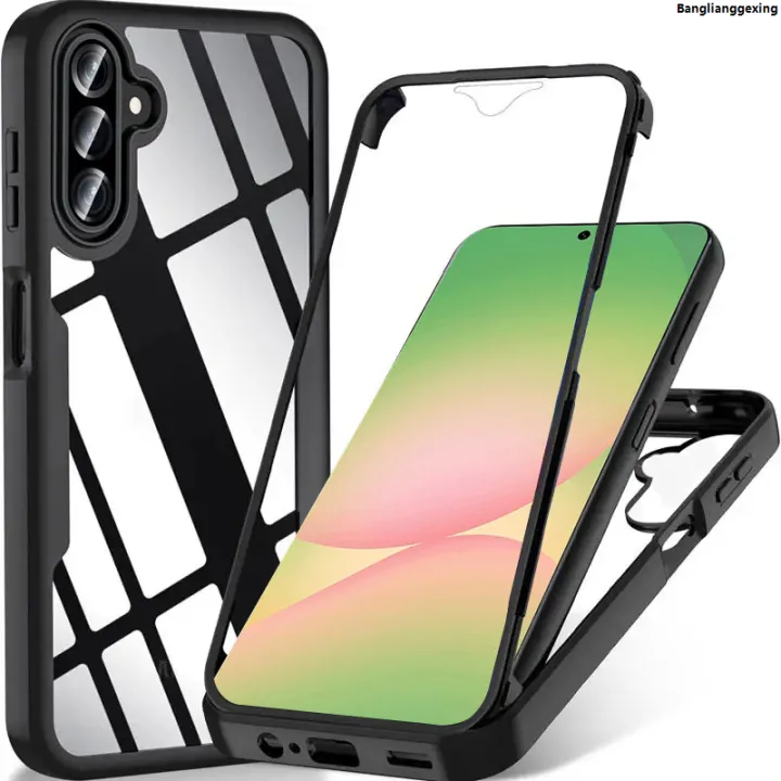 BanglianggexingA34%20A56%20A55%20A36%20A2y%20A56%20360%20%C2%B0%20Full%20Case%20for%20Samsung%20Galax4%20A35%20A25%20A15%20A53%20A13%20A14%20A52%20Shockproof%20Screen%20Protector%20-%20Image%202