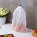 5Pcs/Bags Colorful Reusable Fruit Vegetable Bags Net Bag Produce Washable Mesh Bags Kitchen Storage Bags Toys Sundries Bags. 