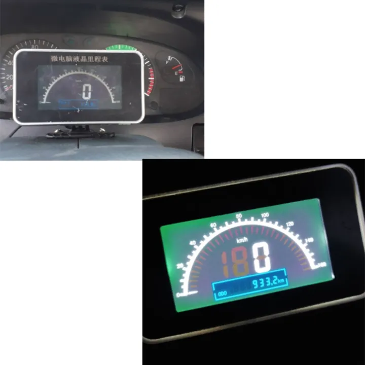 Car%20Truck%2012V/24V%202%20IN%201%20Functions%20Digital%20Speedometer%20Speed%20Meter+Odometer%20Gauge%20LCD%20Instrument%20Panel+Alarm%20LCD%20Gauge%20-%20Image%203