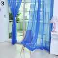 Lightweight Gauzy Valances Door Window Curtain Drape Sheer Home Wedding Decor. 
