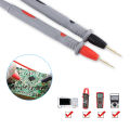 【FOOT SOFA】PT1005 1000V 10A Universal Digital Multimeter Probe Test Leads Pin Needle Tip Multi Meter Tester Lead Probe Wire Pen Cable. 