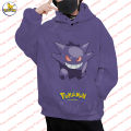 Pocket monster - Picachu hoodie Baokemeng series printed hoodie long-sleeved men's sweatshirt top children's coat. 