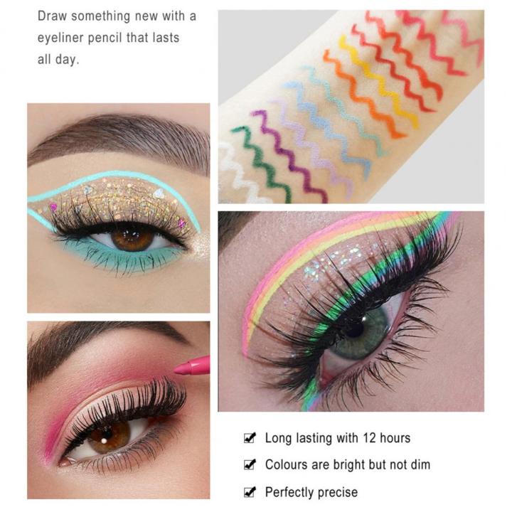 HANDAIYAN%20Makeup%20Colored%20Eyeliner%20Gel%20Pencil%20Kit%206%20Colors/box%20Waterproof%20Color%20White%20Eye%20Liner%20Pen%20Make%20up%20Cosmetics%20Yellow%20Blue%20-%20Image%205