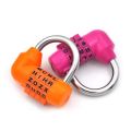 4 Dial Digit Letter Combination Travel Security Code Lock Diary Password Padlock Luggage Security Padlock. 
