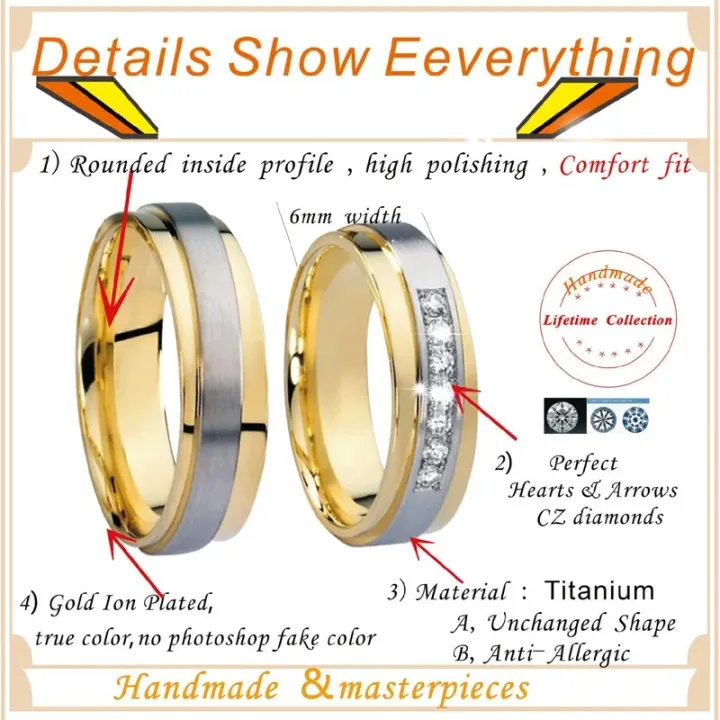 High%20Quality%20Handmade%20Promise%20Wedding%20Rings%20Sets%20for%20Couples%20Western%20Designer%2018k%20Gold%20Plated%20Titanium%20Jewelry%20Finger%20Ring%20-%20Image%205